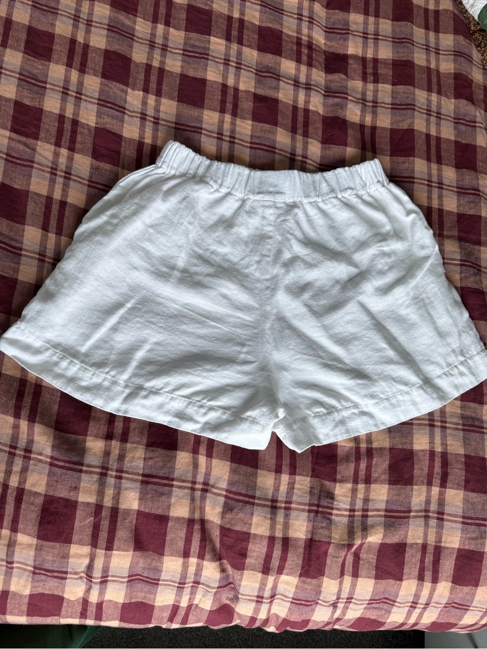 Nicole Purdy Linen Shorts